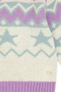 US Polo Assn. Girls' Cream Sweater - Image 3