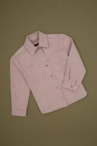 US Polo Assn. Girls' Powder Pink Jeans Shirt