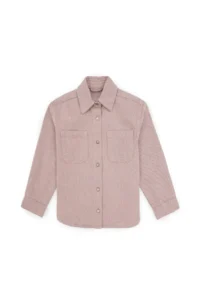 US Polo Assn. Girls' Powder Pink Jeans Shirt - Image 2