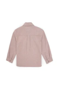 US Polo Assn. Girls' Powder Pink Jeans Shirt - Image 3