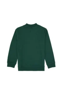 US Polo Assn. Boys' Dark Green Basic Crew Neck Sweatshirt - Image 4