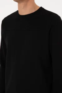 US Polo Assn. Men Crew Neck Regular Fit Black Thin Sweatshirt - Image 7
