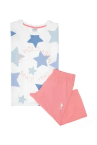 US Polo Shirt Assn. Girls' Pink Shorts Bottom Top Set - Image 4