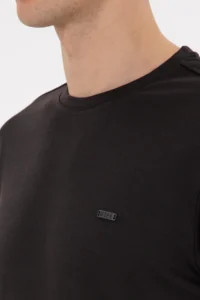 US Polo Assn. Men Regular Fit Crew Neck Black Sweatshirt - Image 7