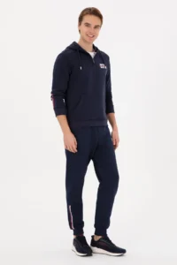 US Polo Assn. Men Navy Blue Sweatpants