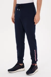 US Polo Assn. Men Navy Blue Sweatpants - Image 2