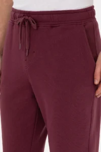 US Polo Assn. Men Burgundy Sweatpants - Image 5