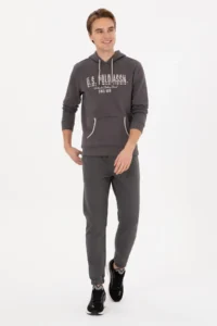 US Polo Assn. Men Gray Sweatpants