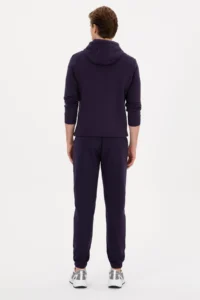 US Polo Assn. Men Plum Sweatpants - Image 4