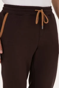 US Polo Assn. Men Dark Brown Sweatpants - Image 5