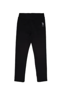 US Polo Assn. Girls' Black Leggings - Image 2
