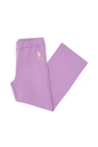 US Polo Assn. Girls' Lilac Leggings