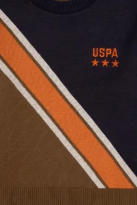US Polo Assn. Boys' Navy Blue Crew Neck Sweater - Image 5