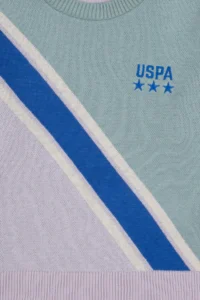 US Polo Assn. Boys' Mint Crew Neck Sweater - Image 3