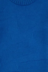 US Polo Assn. Boys' Saks Blue Crew Neck Sweater - Image 4