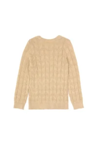 US Polo Assn. Boys' Sand Crew Neck Basic Sweater - Image 4