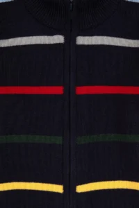 US Polo Assn. Boys' Navy Blue Knitwear Cardigan - Image 5