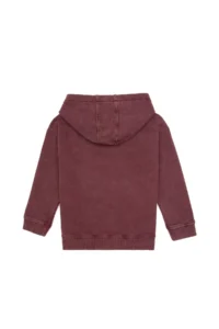US Polo Assn. Boys' Burgundy Hooded Sweatshirt - Image 2