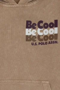 US Polo Assn. Boys' Camel Sweatshirt - Image 4