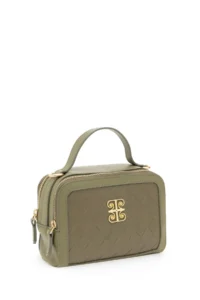 Pierre Cardin Khaki Crossbody Bag - Image 4