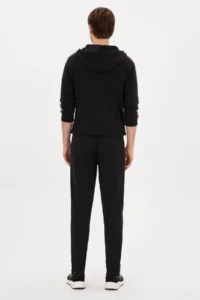US Polo Assn. Men Black Sweatpants - Image 4