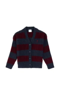 US Polo Assn. Girls' Navy Blue Knitwear Cardigan