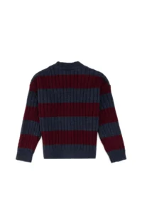 US Polo Assn. Girls' Navy Blue Knitwear Cardigan - Image 2