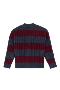 US Polo Assn. Girls' Navy Blue Knitwear Cardigan - Image 4