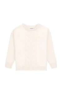 US Polo Assn. Girls' Cream Sweater - Image 3