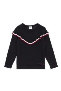 US Polo Assn. Girls' Black Sweater - Image 3