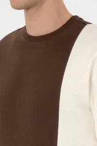 US Polo Assn. Men Regular Fit Crew Neck Brown Thin Sweatshirt - Image 7