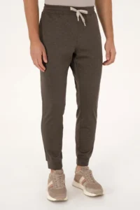 US Polo Assn. Men Plum Sweatpants - Image 2