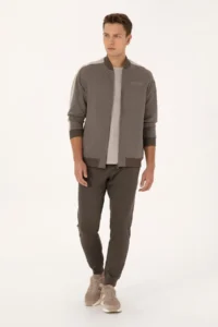 US Polo Assn. Men Plum Sweatpants - Image 3