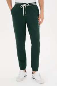 US Polo Assn. Men Dark Green Sweatpants - Image 2