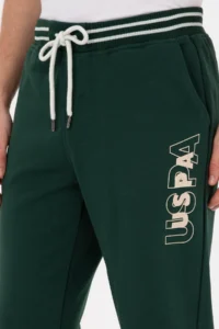 US Polo Assn. Men Dark Green Sweatpants - Image 5