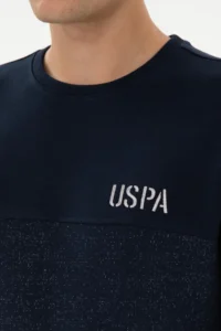 US Polo Assn. Men Regular Fit Crew Neck Navy Blue Sweatshirt - Image 7