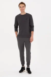 US Polo Assn. Men Gray Sweatpants