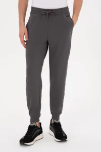 US Polo Assn. Men Gray Sweatpants - Image 2