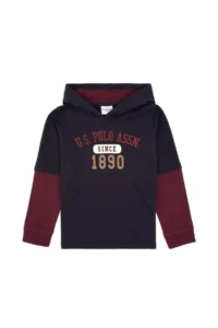 US Polo Assn. Boys' Light Navy Sweatshirt - Image 4