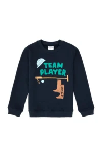 US Polo Assn. Boys' Light Navy Sweatshirt - Image 3
