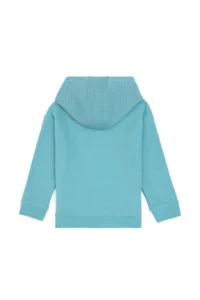 US Polo Assn. Boys' Mint Hooded Fleece Sweatshirt - Image 3