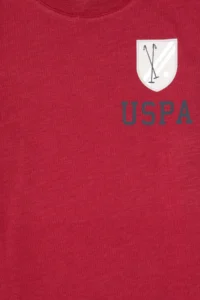 US Polo Assn. Boys' Koyu Raspberry Crew Neck single jersey Sweatshirt - Image 3