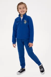 US Polo Assn. Boys' Blue Sweatpants - Image 2