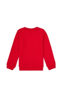 US Polo Assn. Boys' Red Crew Neck Sweatshirt - Image 4