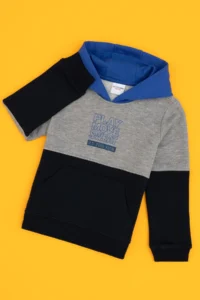 US Polo Assn. Boys' Navy Blue Hooded Sweatshirt