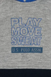 US Polo Assn. Boys' Navy Blue Hooded Sweatshirt - Image 4