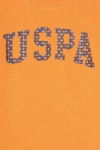 US Polo Assn. Boys' Copper Crew Neck Thin Sweatshirt - Image 5