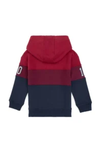 US Polo Assn. Boys' Light Navy Hooded Sweatshirt - Image 5