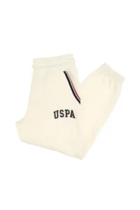 US Polo Assn. Boys' Cream Sweatpants - Image 2