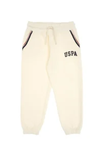 US Polo Assn. Boys' Cream Sweatpants - Image 3